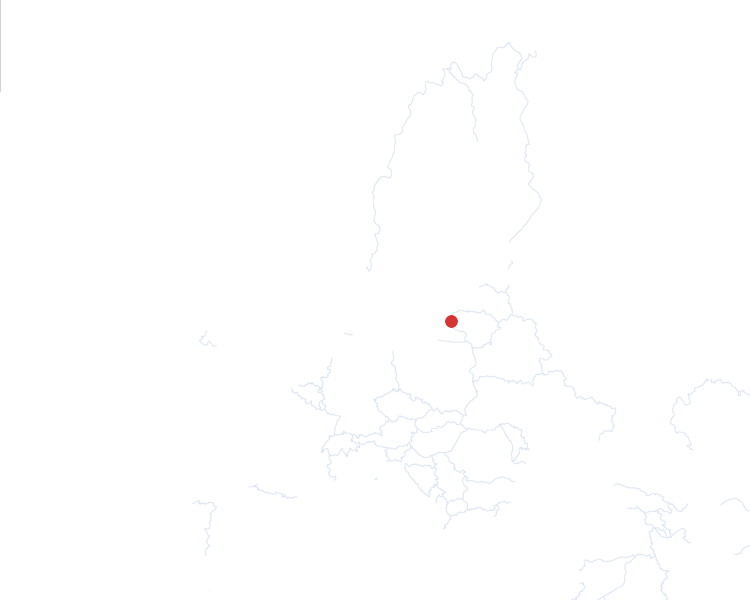 Klaipeda auf der Karte vom GEOQUIZ eingezeichnet