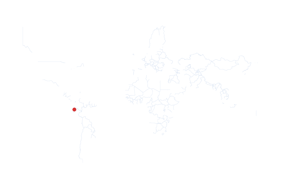 Эквадор auf der Karte vom GEOQUIZ eingezeichnet