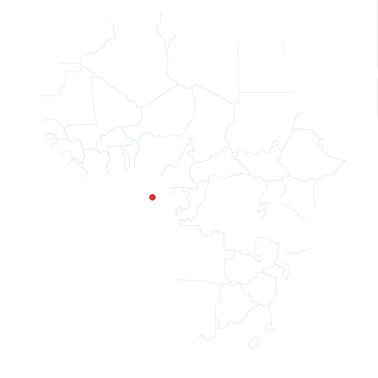 São Tomé and Príncipe auf der Karte vom GEOQUIZ eingezeichnet