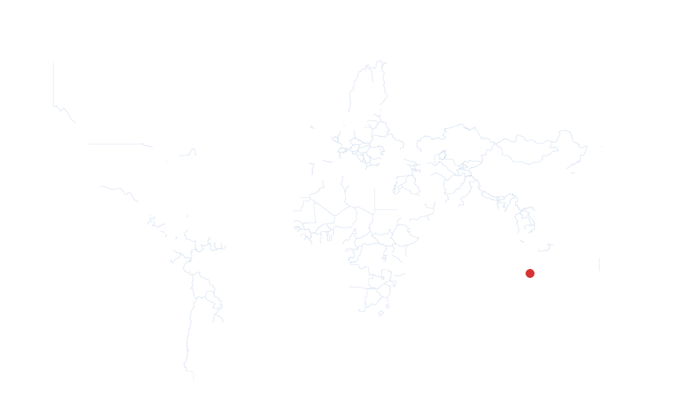 Île Christmas auf der Karte vom GEOQUIZ eingezeichnet
